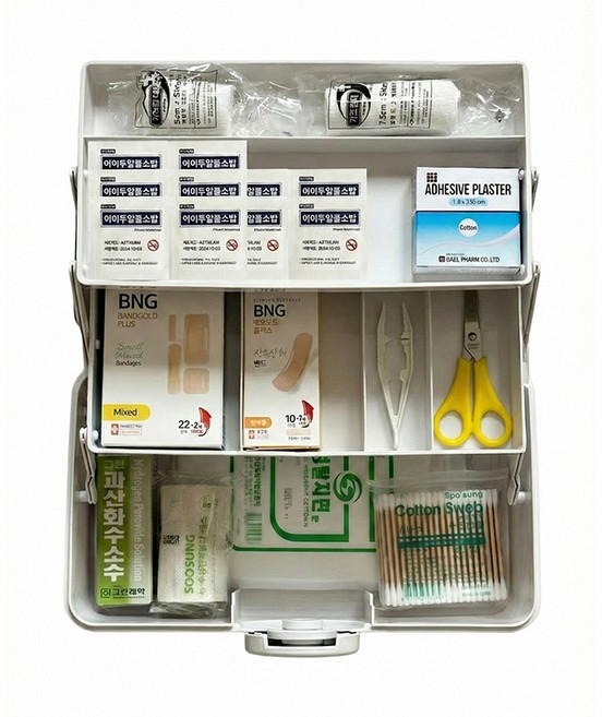메드올 3단 구급함 중 세트, 1