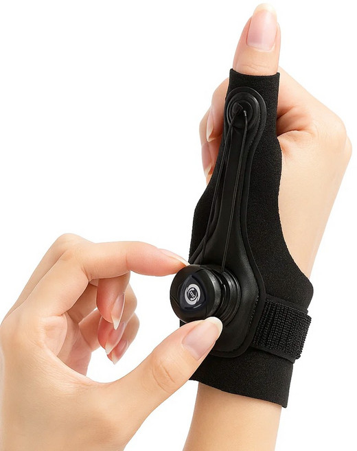 라이프엠디 다이얼 엄지 손목 보호대 터널증후군 보조 아대 스포츠 팔목 보호 부목 헬스 스트랩 관절 고정 밴드 좌우겸용, 1개