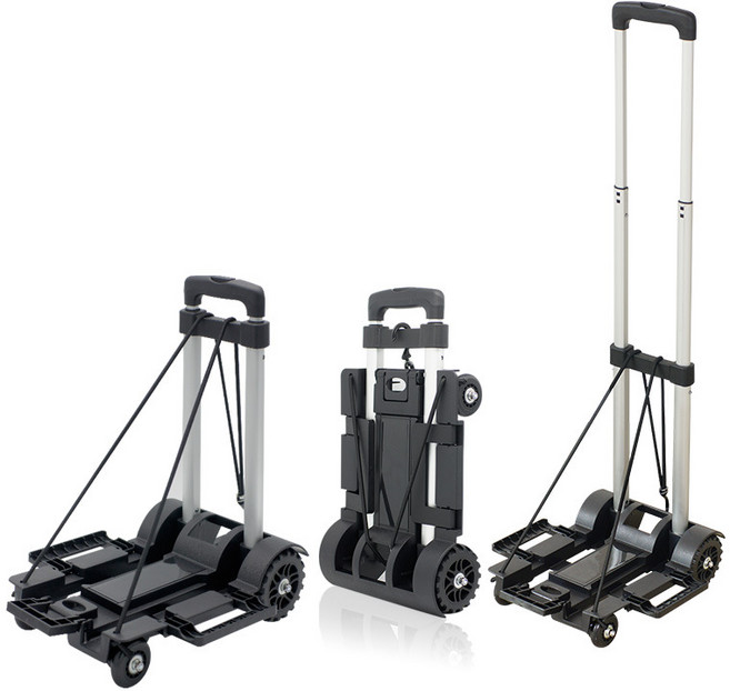 공구PXJ 접이식 핸드카트 휴대용카트 폴딩카트 구르마 장바구니 캐리어 다용도 쇼핑카트, 1개