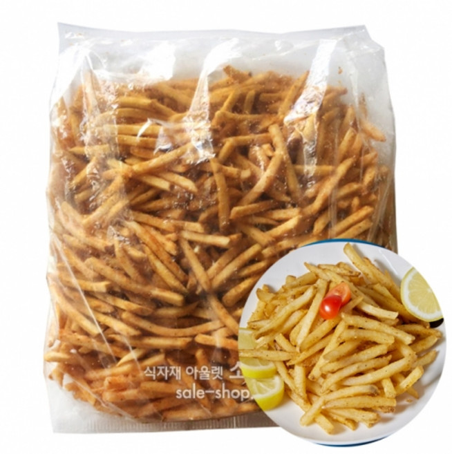 맥케인 케이준후라이(케이준감자) 2kg 냉동포장무료, 1개