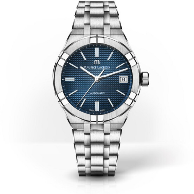 [모리스 라크로와] 모리스라크로와 아이콘 데이트 오토매틱 39mm 메탈밴드 AI6007-SS002-430-1