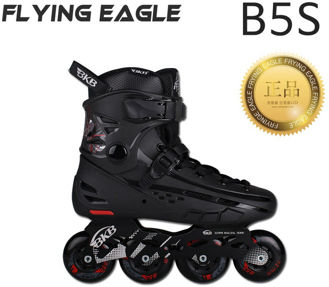 B5S 성인용 인라인 스케이트 플라잉이글 도심주행 FSK, 45/46(290-300)
