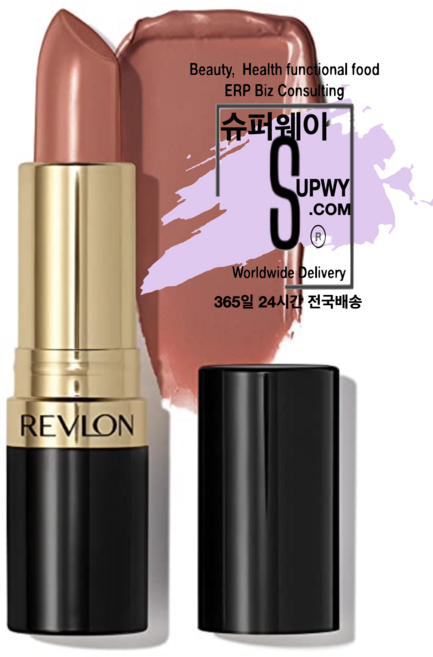 레브론 수퍼 러스트러스 립스틱 4.2 g, 674 코랄베리, 1개