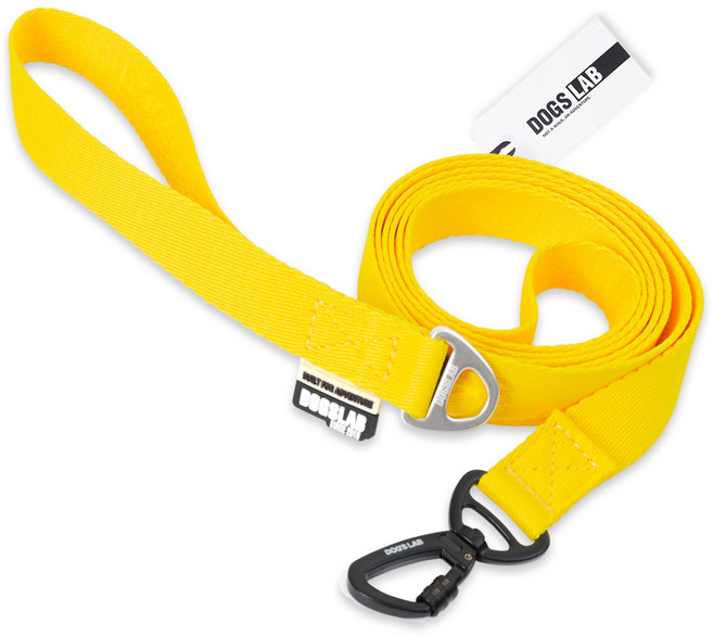 독스랩 강아지 리드줄 핸즈프리 산책줄, 1개, 단델리온 옐로우