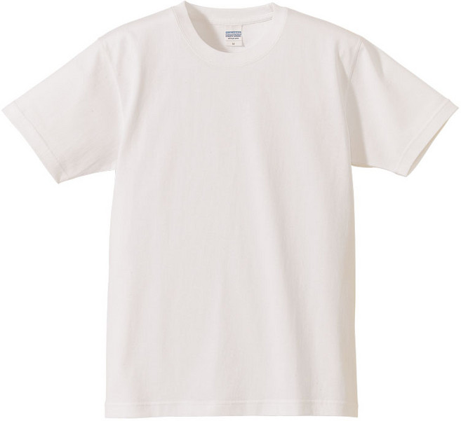 United Athle 7.1oz重磅Tee 7色可選 休閒純棉短T 簡約素T流行款, 白色