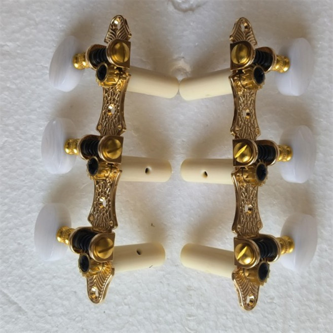 DJ305GK-P2W Der jung 클래식 기타 머신 헤드 튜닝 페그, 1개