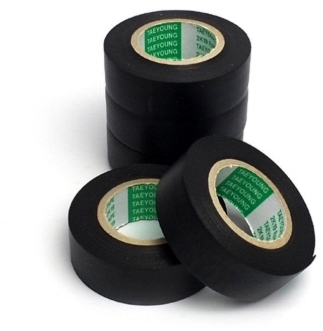 태영 절연테이프 전기 전선 고무테이프 20M, 단품, 1개