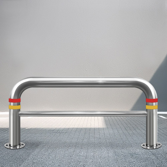 스텐 U자 2단 볼라드 앙카식 관공서 아파트 물류창고 충돌 충격 방지 주차 진입 금지 앙카포함, 스텐 2단 U자 볼라드, 1개