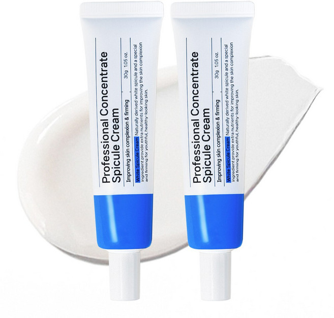 퐁당 프로페셔널 스피큘 주름개선 팔자주름 이마주름 홈케어 크림, 30g, 2개