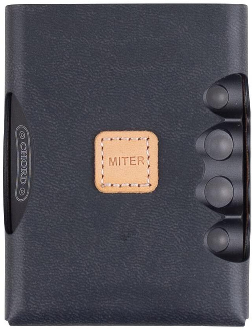 MITER 케이스 Chord Mojo 2 용 핸드 메이드 인공 피혁 케이스 블랙 (이탈리아 PU Leather) Case Cover for mojo2 Black