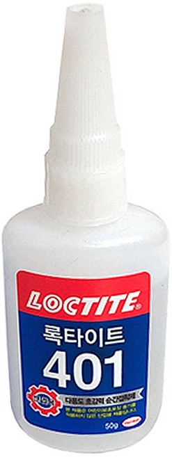 리폼플러스 접착제모음전 목공용본드 윤활제 스프레이접착제 강력본드, 1개, 7. 록타이트401 [50g]