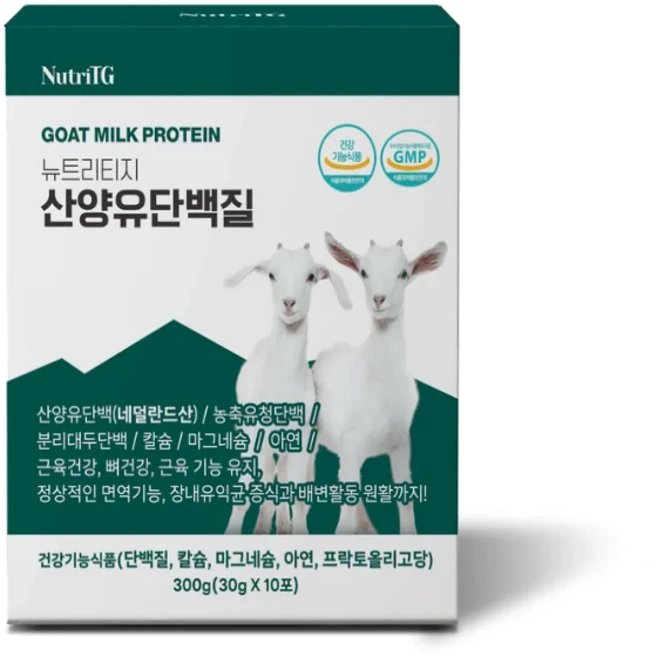 뉴트리티지 산양유단백질 스틱포 분말스틱, 1박스, 300g - 쿠팡