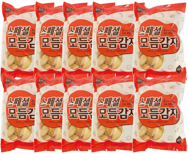 지키미 스페셜모듬감자500gX10개, 10개, 500g