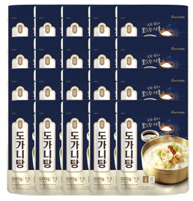 진한식품 바른 도가니탕 500g x20개, 20개