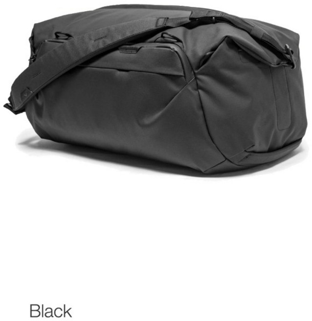 픽디자인 트래블 더플백 백팩 35L, 블랙