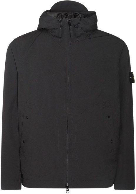 스톤 아일랜드 소프트 셸 후드 재킷