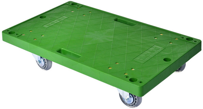 [국내제작] 유런 녹색 달리 무소음바퀴, 1개