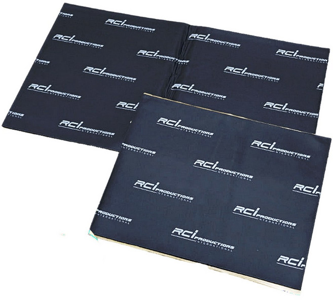 RCI PRODUCTIONS汽車隔音墊，SGS無毒認證，車用吸音棉，有效降低噪音，提升駕駛舒適度, 4個