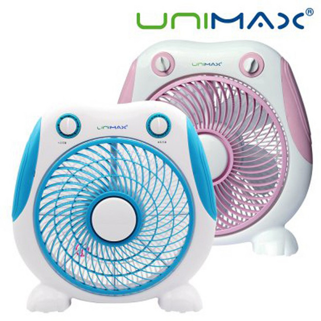 유니맥스 UMF-B754 탁상용 10인치 선풍기 박스팬, 단품