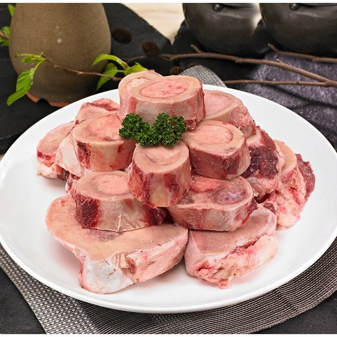 [육진담] 한우 사골 (냉동), 1개, 1kg