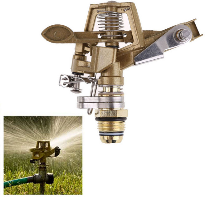 스프링쿨러헤드2 노즐 잔디 안개 정원 미스트 원예, 1개