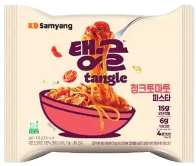 삼양 탱글 청크토마토 파스타 105g x 8개