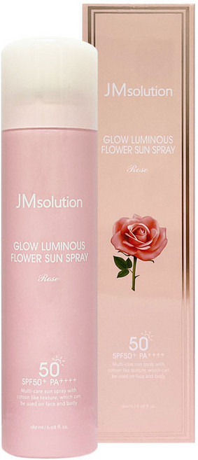 제이엠 솔루션 제이엠솔루션 윤광 플라워 선스프레이 로즈 180ml, 1개
