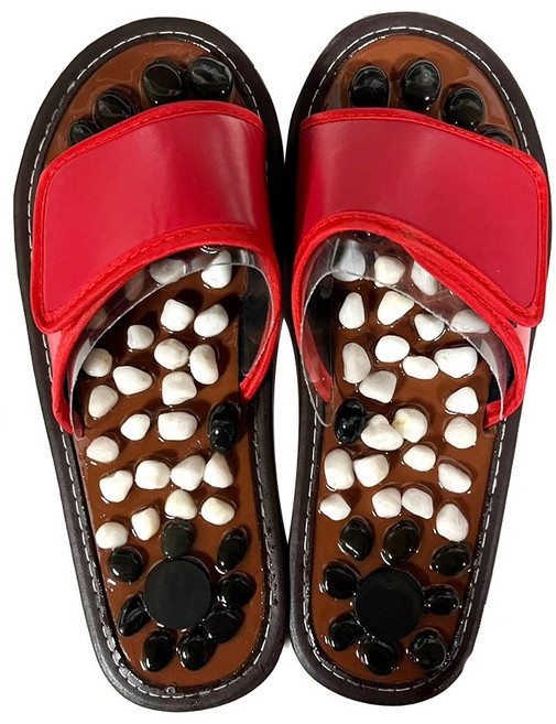 자연석 지압슬리퍼 남성용/여성용