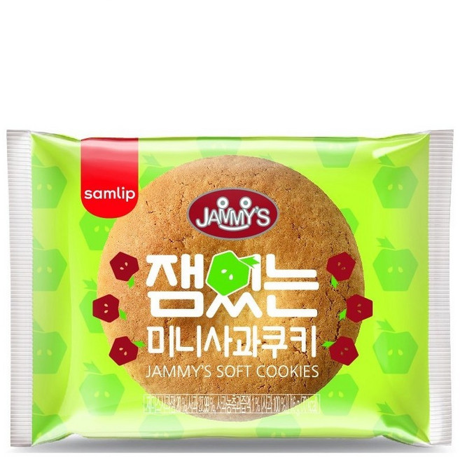 삼립 사과맛 쿠키, 16g, 60개