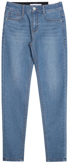 닉스 NIX (여)ML톤워싱 밴딩 COMFORT스키니(FNARDDK516P)