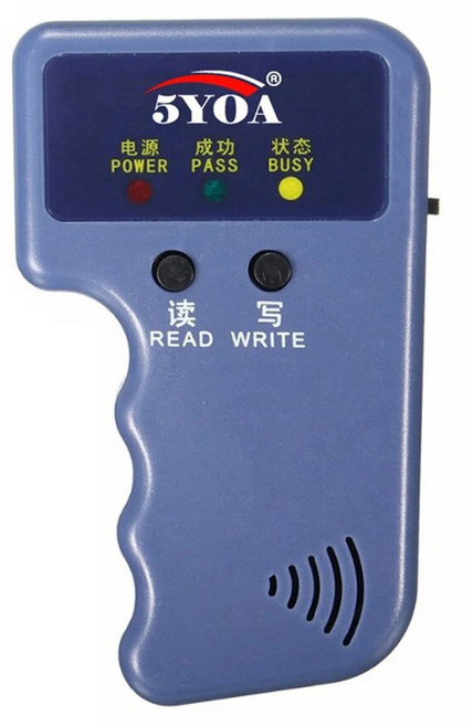 핸드 헬드 125KHz 읽기 EM4100 TK4100 RFID 기 작가 프로그래머 리더 EM4305 T5577 재기록 가능한 ID Keyfobs 태그 카드, 5) Writer Only