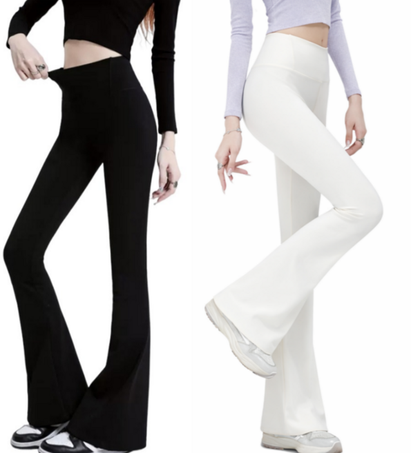 넥스트엣지 1+1 몸매가 예뻐 보이는 나팔바지 부츠컷 레깅스 필라테스 요가 하이웨스트 밴딩 팬츠
