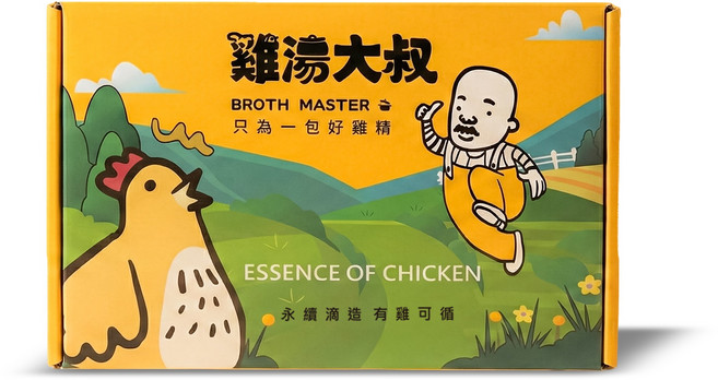 雞湯大叔 快樂雞滴雞精, 6個, 60ml