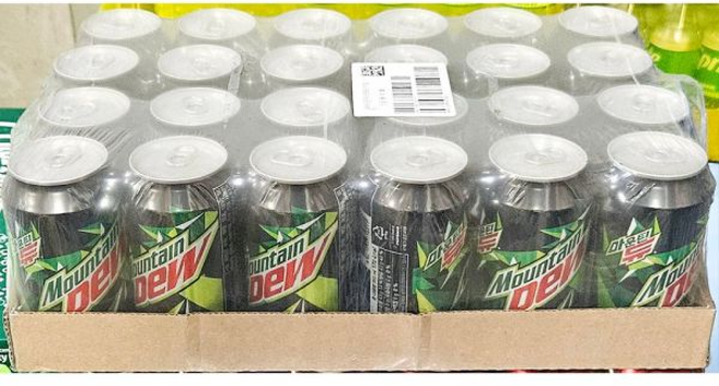 마운틴듀 롯데칠성 캔 /음료/캔음료/탄산음료/탄산캔음료/과즙탄산/과일탄산음료/과즙탄산음료, 1개, 355ml