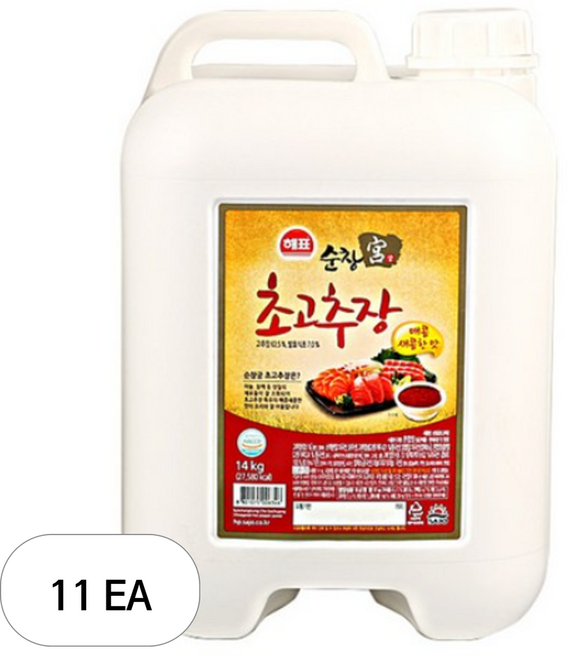해표 순창궁 초고추장, 14kg, 11개