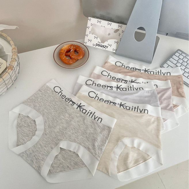 마법의 주머니 여성 미디엄 힙스터 헴라인 컴포트 삼각 팬티