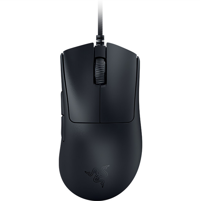 레이저 DeathAdder V3 유선 마우스, RZ01-0464, 블랙
