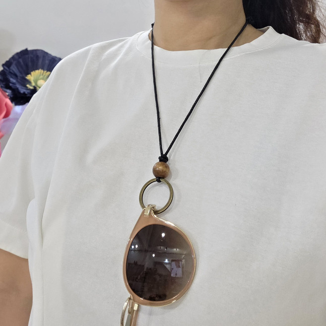 선글라스 스트랩 안경줄 홀더 목걸이 보관 거치 원우드볼