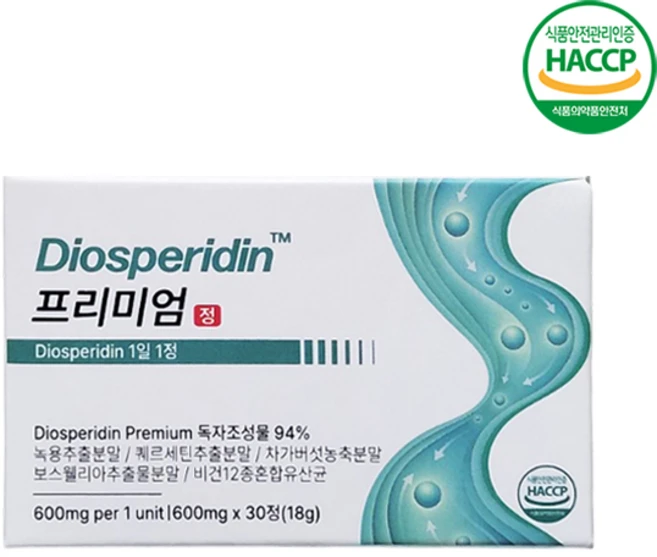 디오스페 Diosperidin 배출 유산균, 1개, 30정 - 쿠팡