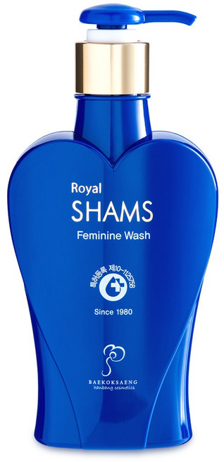 백옥생 로얄 샴스 여성청결제, 1개, 220ml