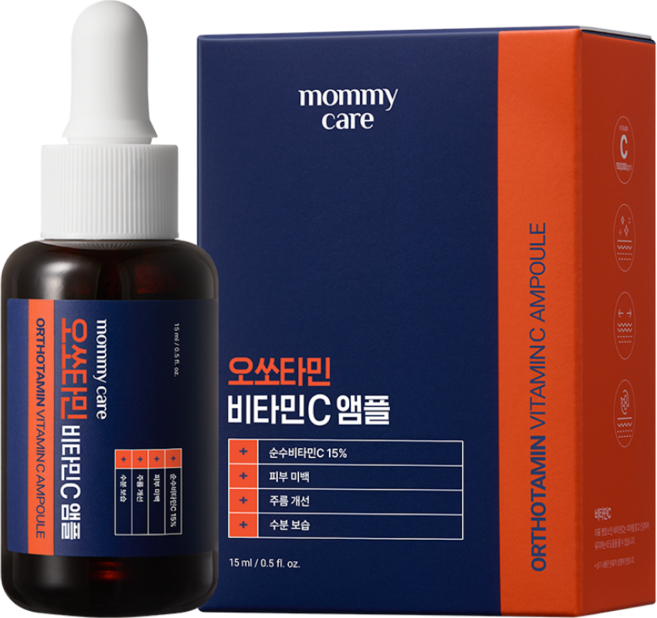 마미케어 오쏘타민 비타민C 앰플, 15g, 15ml, 1개