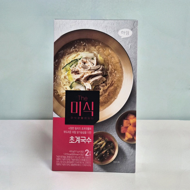 더미식 초계국수 2p, 422g, 6개