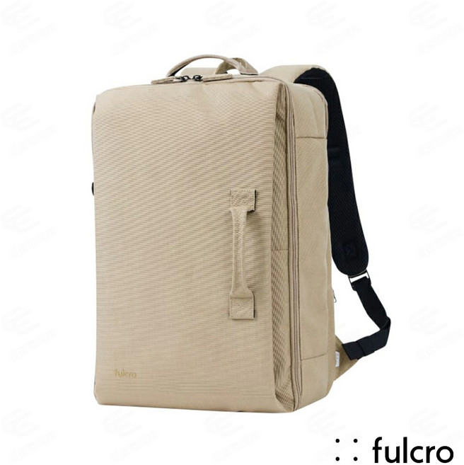 【fulcro】ESSENCE簡約多功能後背包M 日本空運授權台灣經銷, 淺褐色