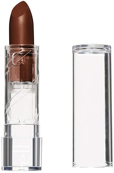 E.l.f SRSLY 새틴 립스틱 실키 스무스 피그먼트 오래 지속 강렬한 색상 표현 코코아 10가지 컬러 쉬운 사용 4.5g(0.16온스), 1개