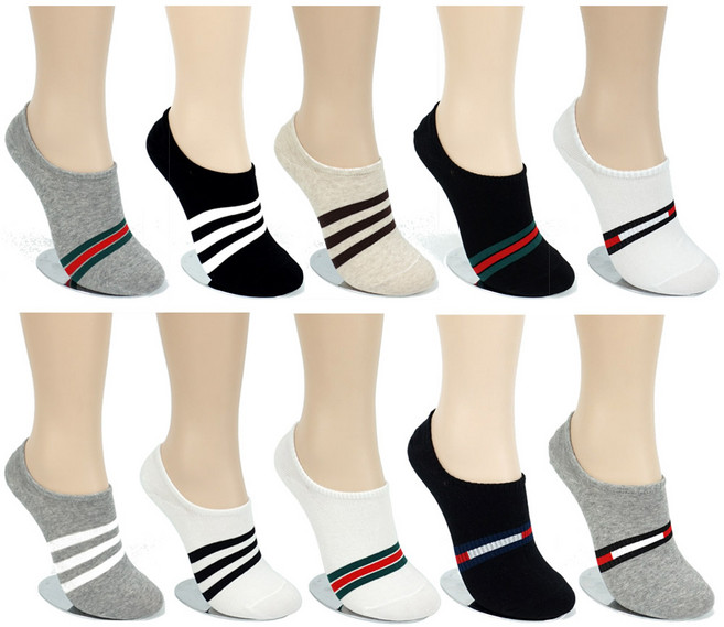 여성 패션 겹덧신 페이크삭스 10켤레 안벗겨지는 면양말덧신