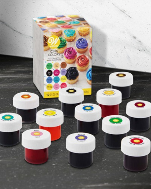 윌튼 아이싱칼라 미니 12색 세트, 168g, 1개