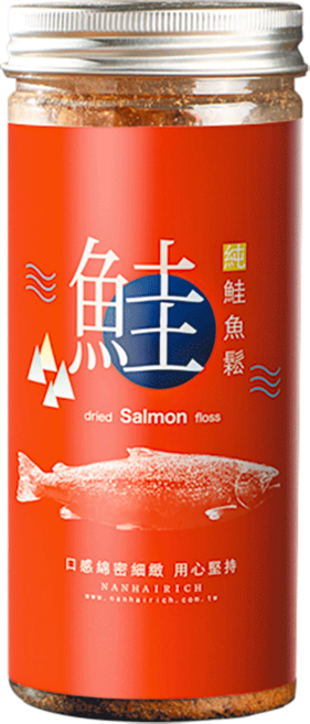 南海豐 純鮭魚鬆, 150g, 1個