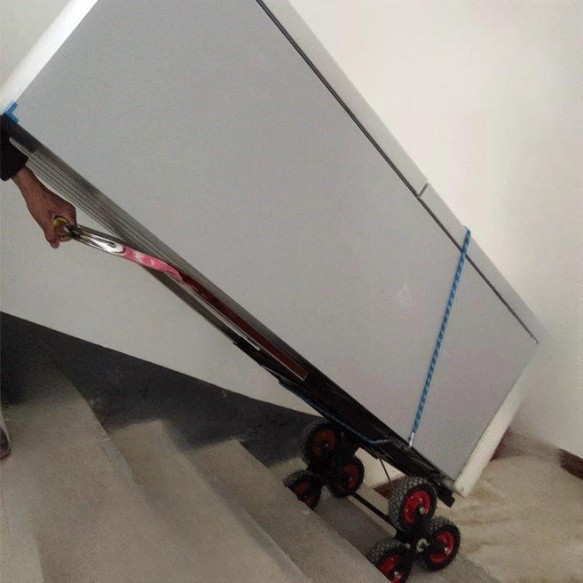 접이식 핸드카 계단 운반차 구루마 이삿짐 대차 물류 카트 승강 리프트, 150kg a