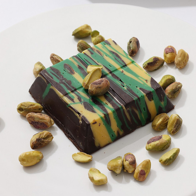 리리컬 두바이초콜릿 미니사이즈 피스타치오 카다이프 수제초콜릿, 1개, 85g