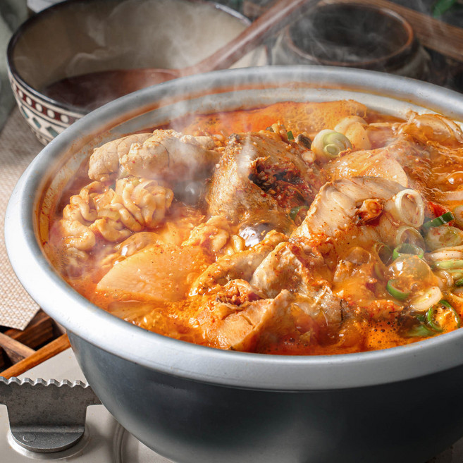 백년밥상 얼큰 동태알탕 밀키트 술안주 캠핑음식, 1개, 570g